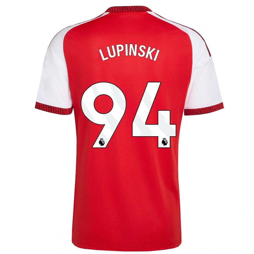 Danxen Kinder Remi Lupinski #94 Rot Weiß Schwarz Heimtrikot Trikot 2026/27 T-Shirt