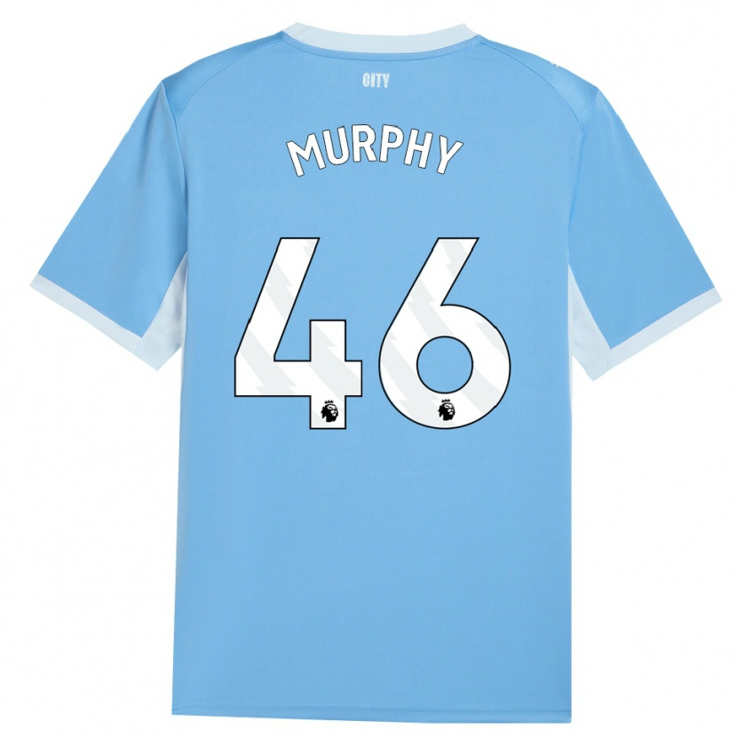 Danxen Kinder Lily Murphy #46 Hellhimmelblau Weiß Heimtrikot Trikot 2026/27 T-Shirt