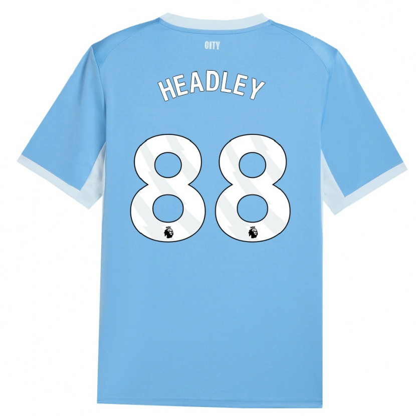 Danxen Kinder Dante Headley #88 Hellhimmelblau Weiß Heimtrikot Trikot 2026/27 T-Shirt