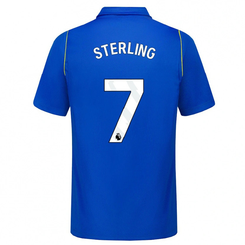 Danxen Kinder Raheem Sterling #7 Blau Gelb Heimtrikot Trikot 2026/27 T-Shirt