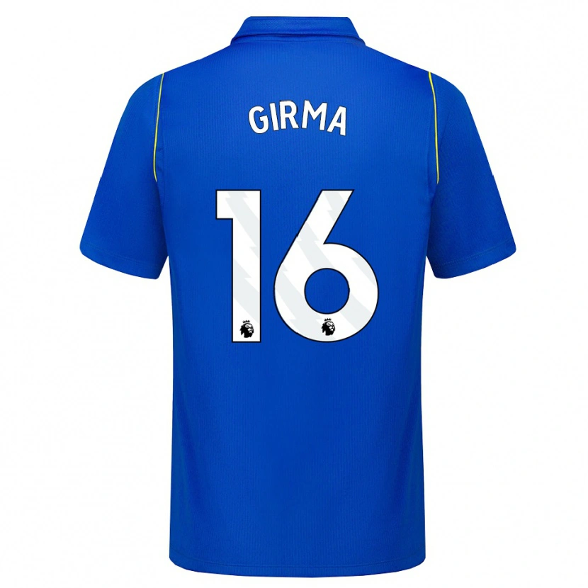 Danxen Kinder Naomi Girma #16 Blau Gelb Heimtrikot Trikot 2026/27 T-Shirt
