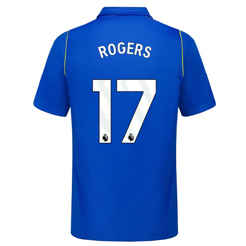 Danxen Kinder Morgan Rogers #17 Blau Gelb Heimtrikot Trikot 2026/27 T-Shirt