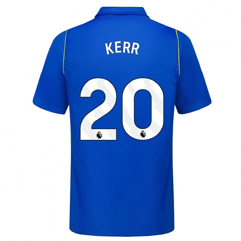 Danxen Kinder Sam Kerr #20 Blau Gelb Heimtrikot Trikot 2026/27 T-Shirt