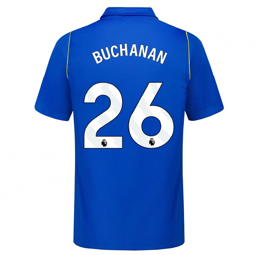Danxen Kinder Kadeisha Buchanan #26 Blau Gelb Heimtrikot Trikot 2026/27 T-Shirt