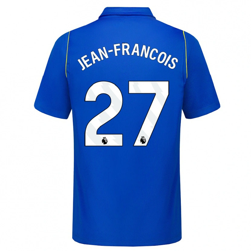 Danxen Kinder Oriane Jean-Francois #27 Blau Gelb Heimtrikot Trikot 2026/27 T-Shirt