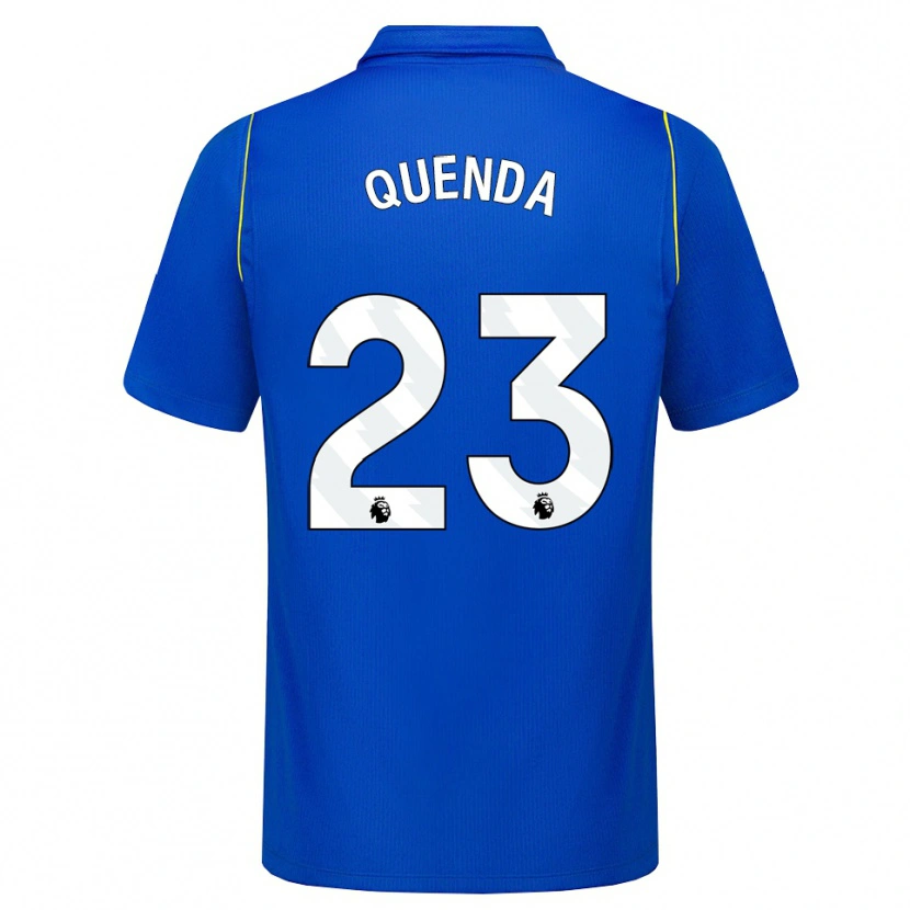 Danxen Kinder Geovany Quenda #23 Blau Gelb Heimtrikot Trikot 2026/27 T-Shirt