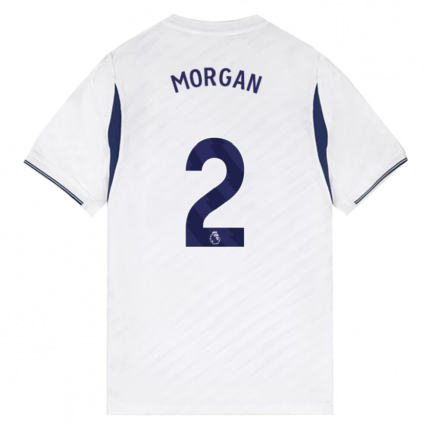 Danxen Kinder Esther Morgan #2 Weiß Rot Violett Heimtrikot Trikot 2026/27 T-Shirt