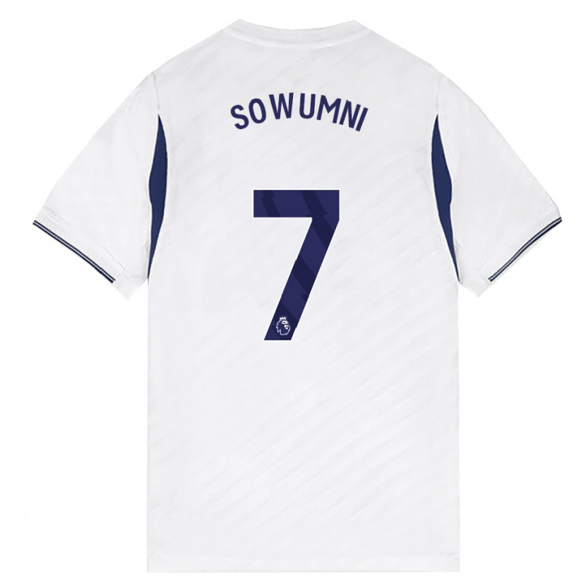 Danxen Kinder Elisha Sowunmi #7 Weiß Rot Violett Heimtrikot Trikot 2026/27 T-Shirt