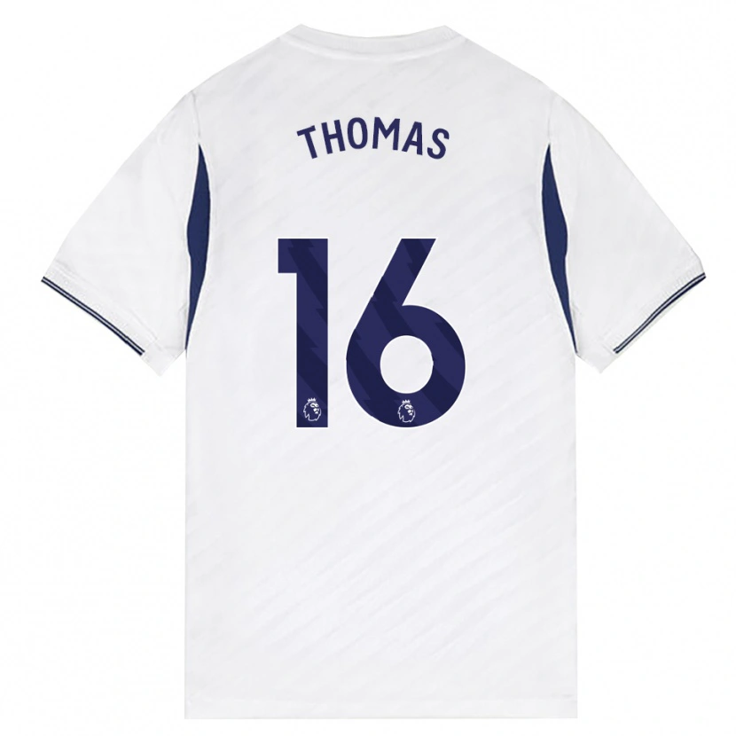 Danxen Kinder Cameron Thomas #16 Weiß Rot Violett Heimtrikot Trikot 2026/27 T-Shirt