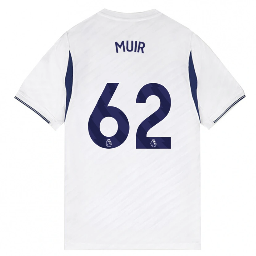 Danxen Kinder Marqes Muir #62 Weiß Rot Violett Heimtrikot Trikot 2026/27 T-Shirt