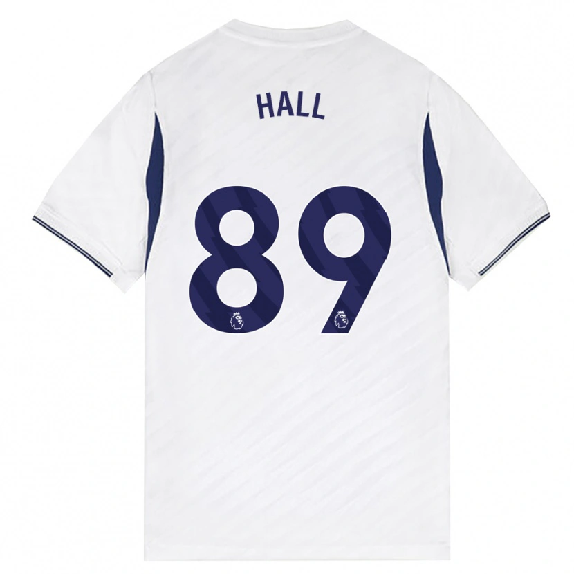 Danxen Kinder Tye Hall #89 Weiß Rot Violett Heimtrikot Trikot 2026/27 T-Shirt