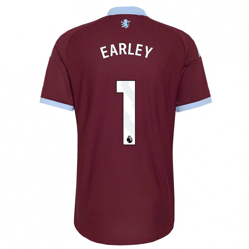 Danxen Kinder Blade Earley #1 Kornblumenblau Burgund Heimtrikot Trikot 2026/27 T-Shirt