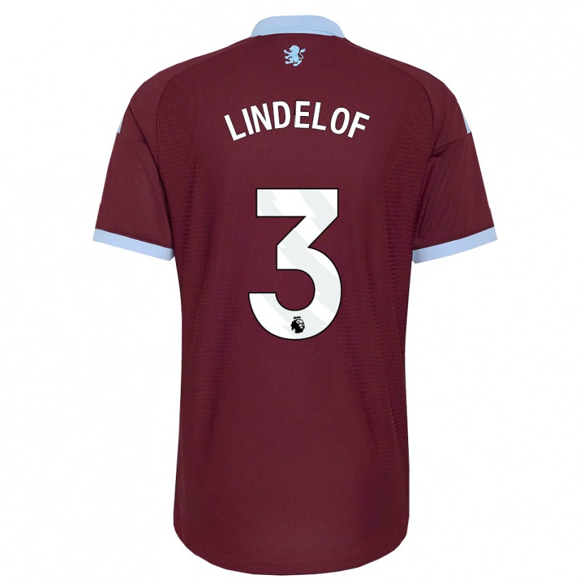 Danxen Kinder Victor Lindelöf #3 Kornblumenblau Burgund Heimtrikot Trikot 2026/27 T-Shirt