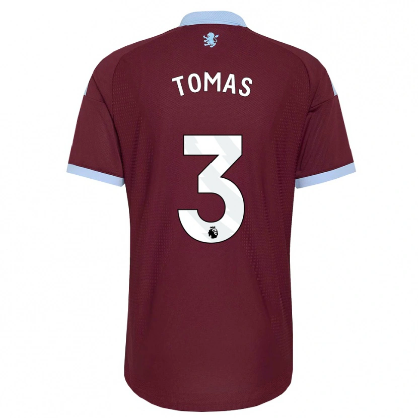 Danxen Kinder Paula Tomás #3 Kornblumenblau Burgund Heimtrikot Trikot 2026/27 T-Shirt