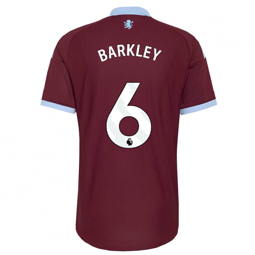 Danxen Kinder Ross Barkley #6 Kornblumenblau Burgund Heimtrikot Trikot 2026/27 T-Shirt