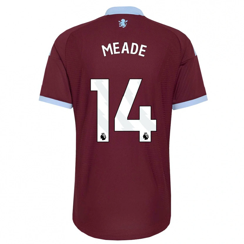 Danxen Kinder Markie Meade #14 Kornblumenblau Burgund Heimtrikot Trikot 2026/27 T-Shirt