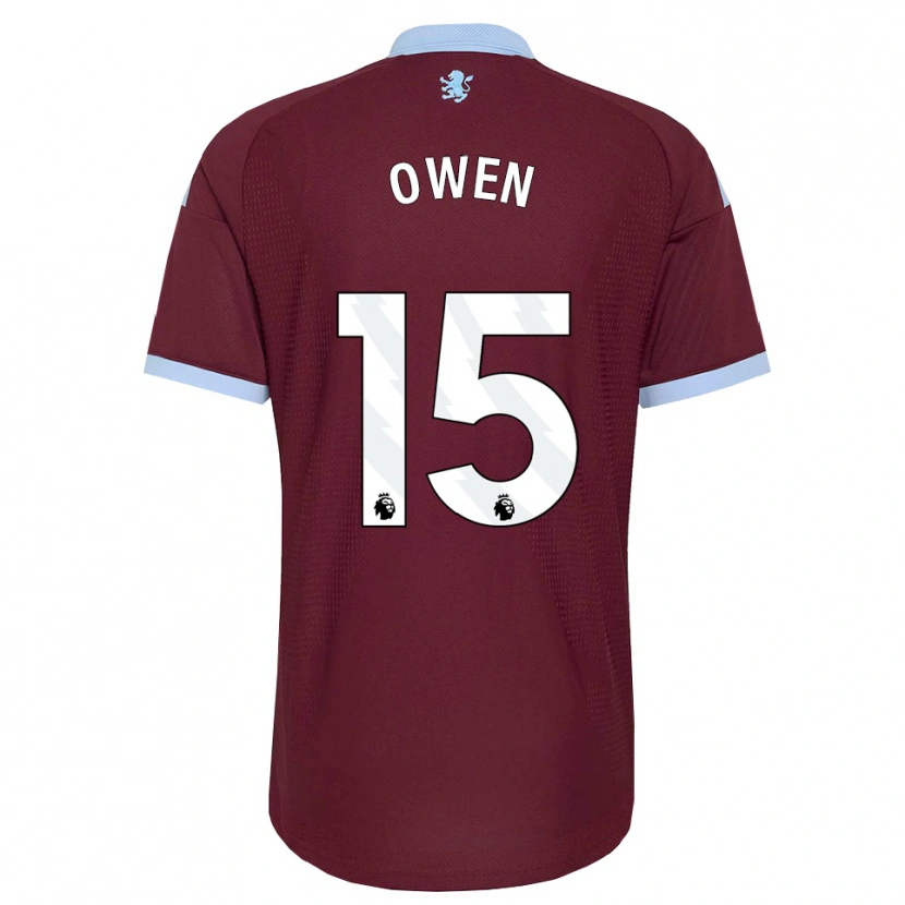 Danxen Kinder Curtis Owen #15 Kornblumenblau Burgund Heimtrikot Trikot 2026/27 T-Shirt
