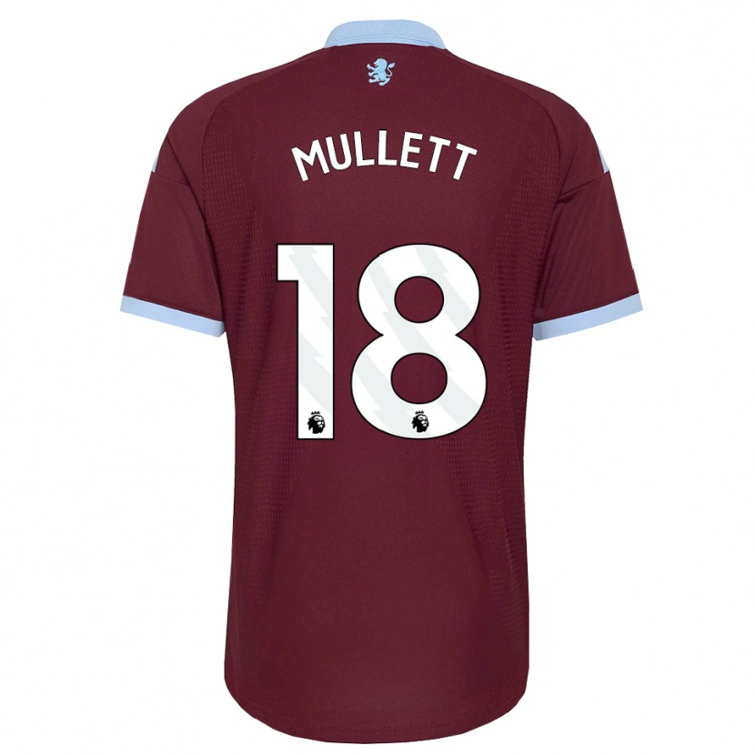 Danxen Kinder Georgia Mullett #18 Kornblumenblau Burgund Heimtrikot Trikot 2026/27 T-Shirt
