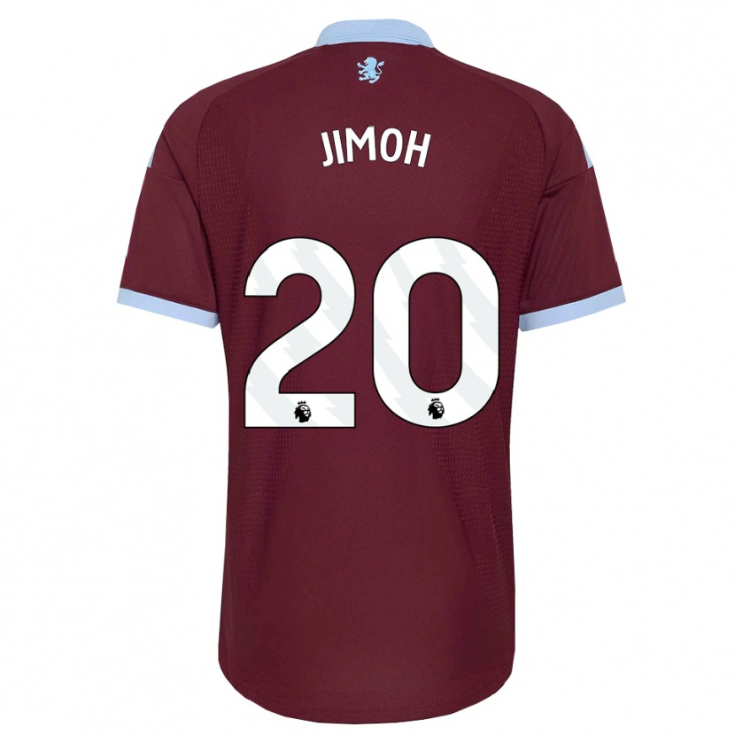 Danxen Kinder Jamaldeen Jimoh-Aloba #20 Kornblumenblau Burgund Heimtrikot Trikot 2026/27 T-Shirt