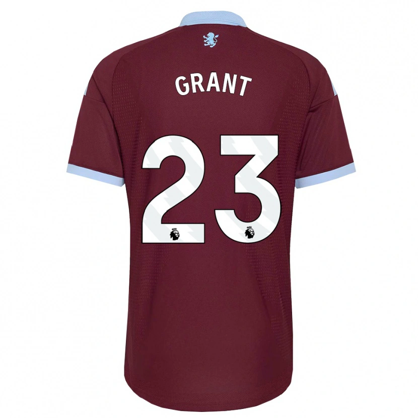 Danxen Kinder Chasity Grant #23 Kornblumenblau Burgund Heimtrikot Trikot 2026/27 T-Shirt