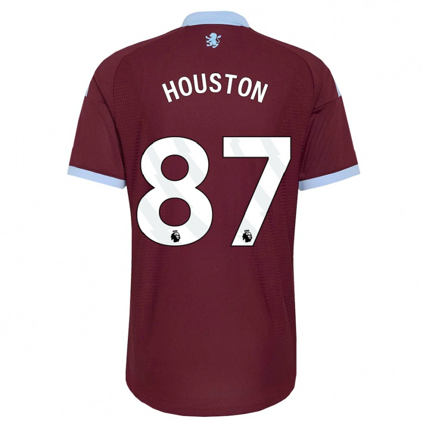 Danxen Kinder Theo Houston #87 Kornblumenblau Burgund Heimtrikot Trikot 2026/27 T-Shirt