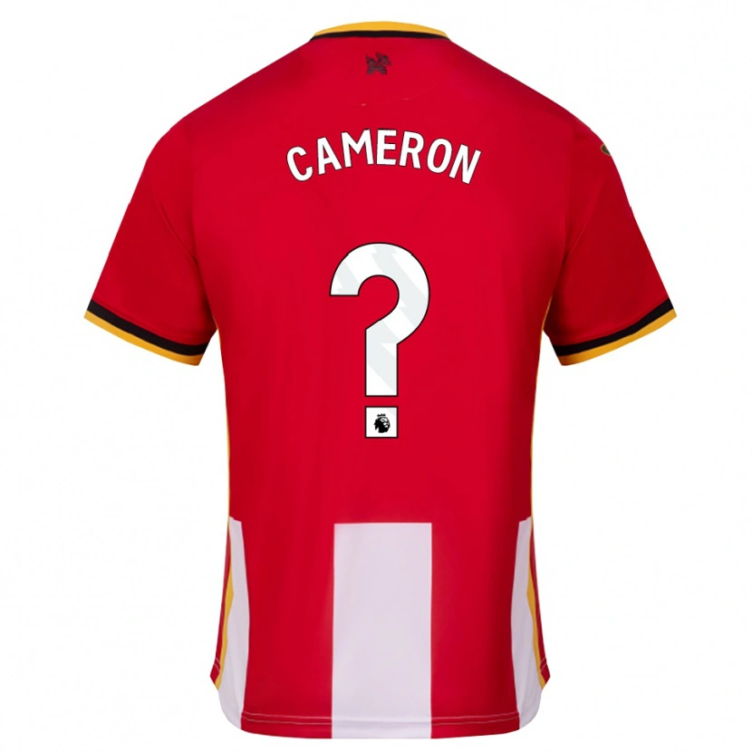 Danxen Kinder Cameron Anderson #0 Gelb Schwarz Rot Heimtrikot Trikot 2026/27 T-Shirt