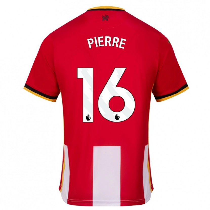 Danxen Kinder Kyrie Pierre #16 Gelb Schwarz Rot Heimtrikot Trikot 2026/27 T-Shirt