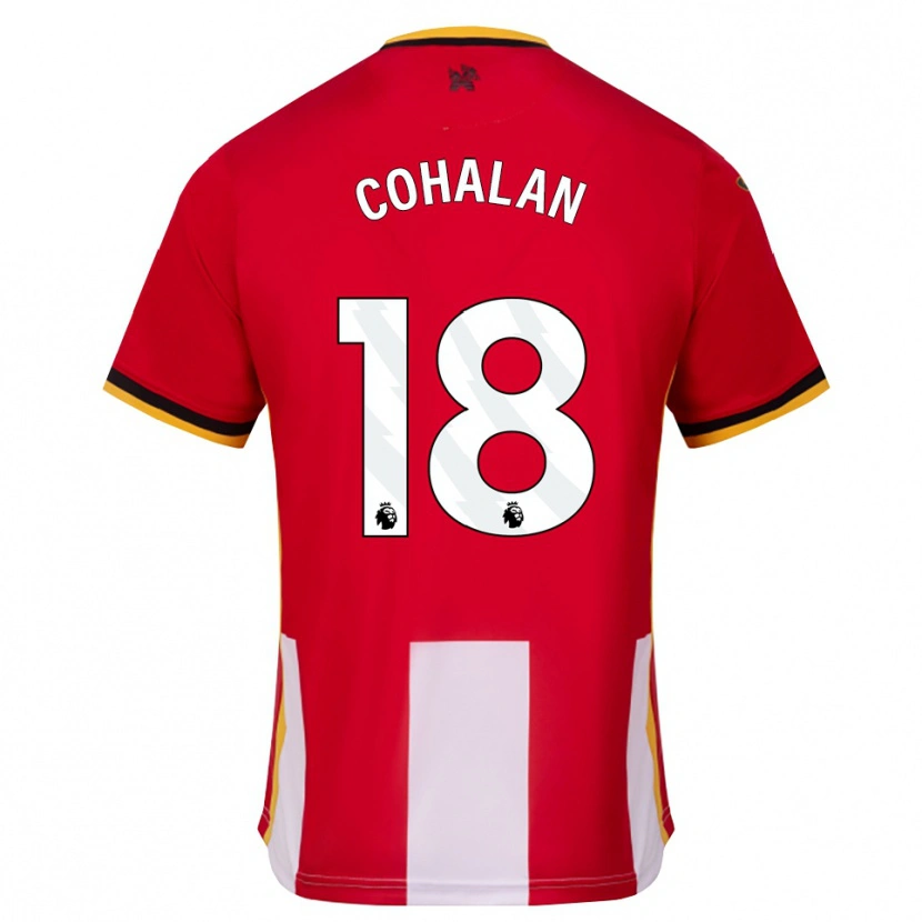 Danxen Kinder Chris Cohalan #18 Gelb Schwarz Rot Heimtrikot Trikot 2026/27 T-Shirt