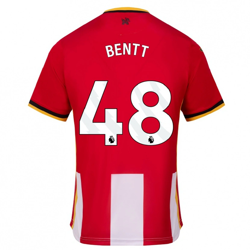 Danxen Kinder Luka Bentt #48 Gelb Schwarz Rot Heimtrikot Trikot 2026/27 T-Shirt