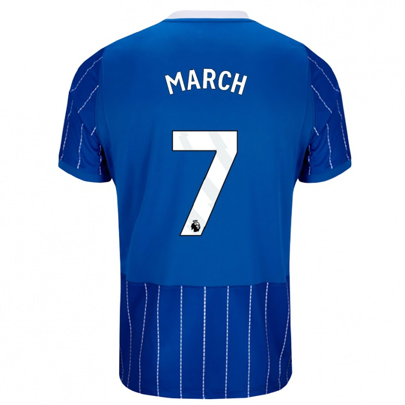 Danxen Kinder Solly March #7 Mittelblau Weiß Heimtrikot Trikot 2026/27 T-Shirt