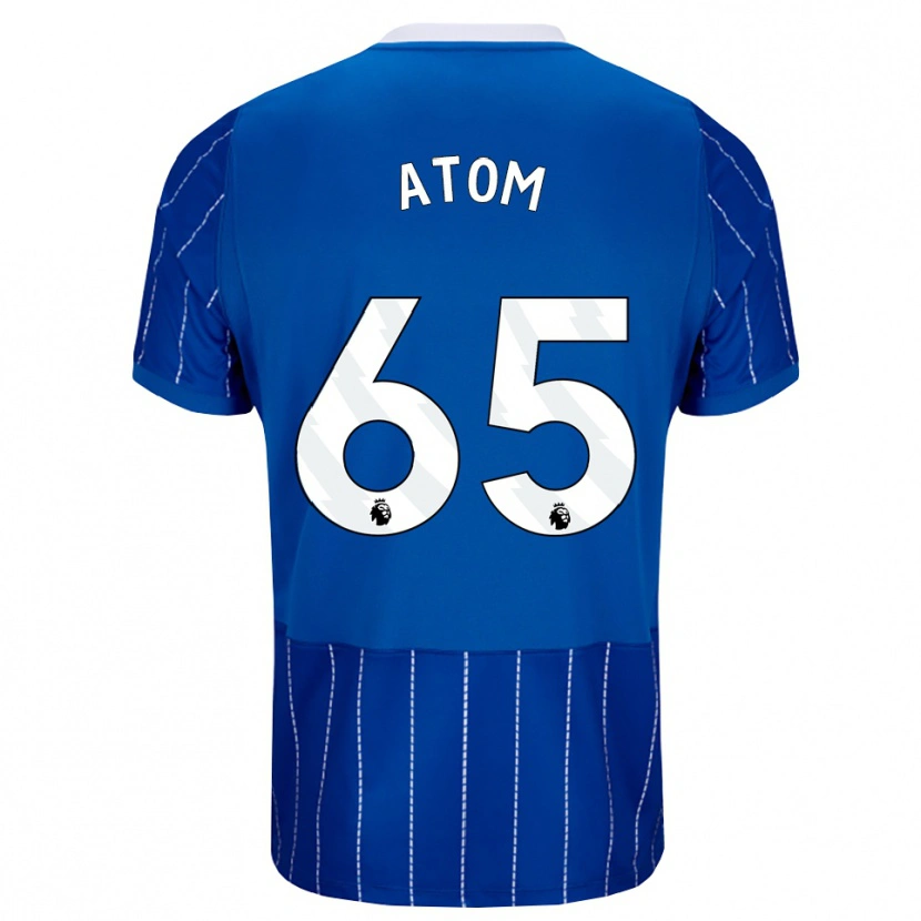Danxen Kinder Noel Atom #65 Mittelblau Weiß Heimtrikot Trikot 2026/27 T-Shirt
