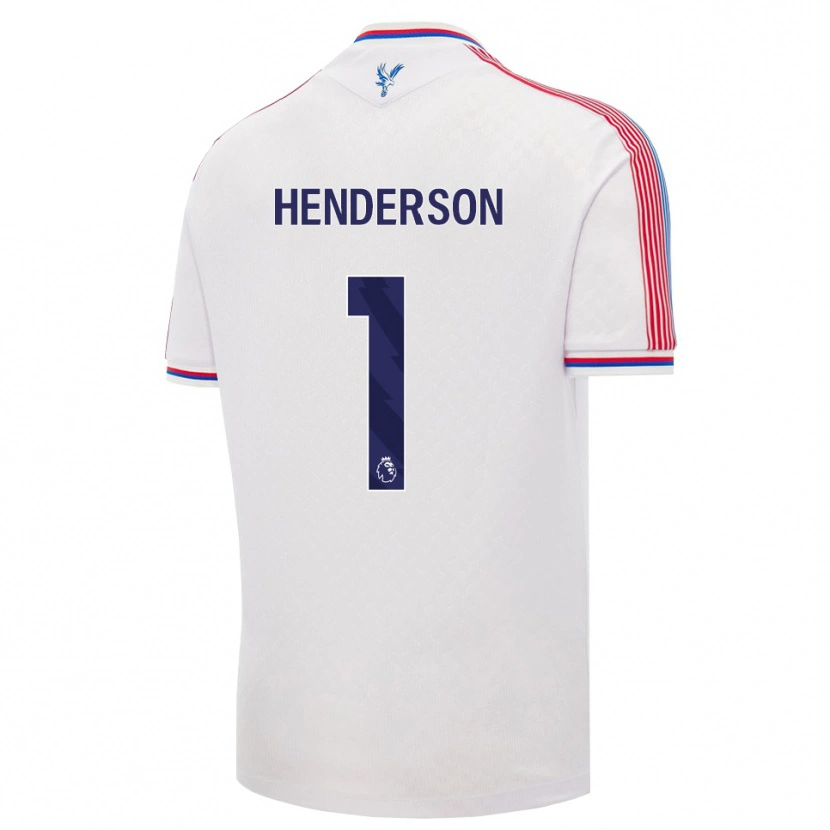 Danxen Kinder Dean Henderson #1 Weiß Rot Blau Heimtrikot Trikot 2026/27 T-Shirt