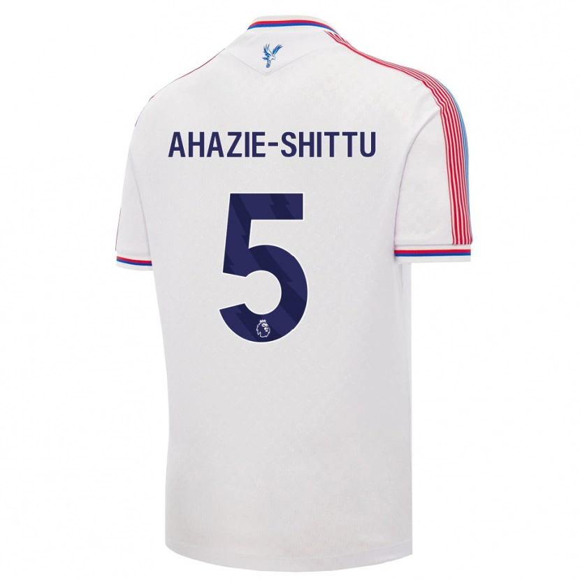Danxen Kinder Remi Ahazie-Shittu #5 Weiß Rot Blau Heimtrikot Trikot 2026/27 T-Shirt
