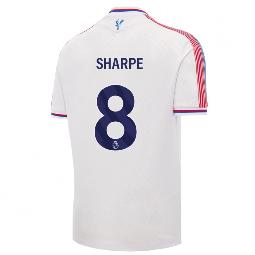 Danxen Kinder Molly-Mae Sharpe #8 Weiß Rot Blau Heimtrikot Trikot 2026/27 T-Shirt