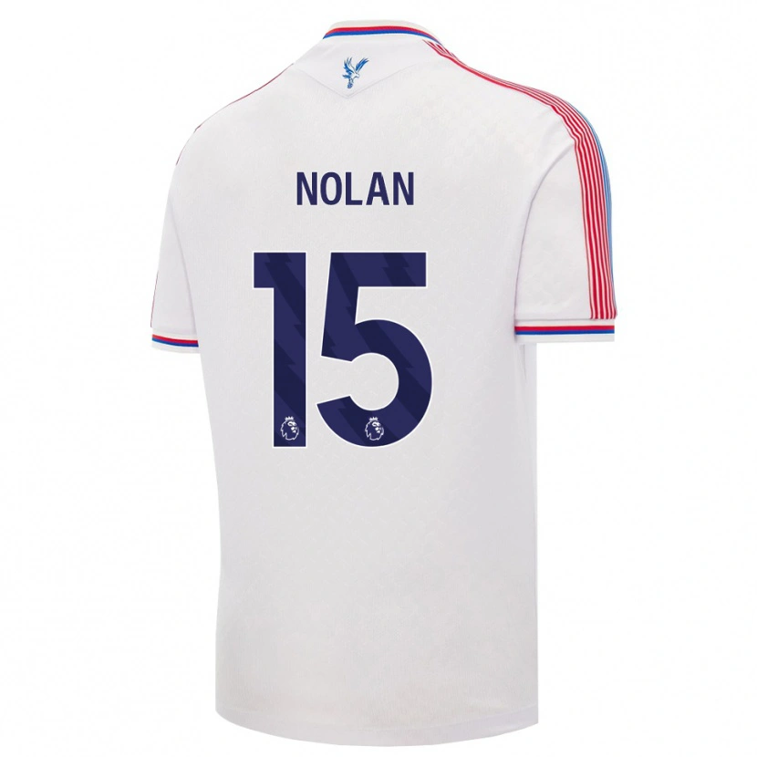 Danxen Kinder Hayley Nolan #15 Weiß Rot Blau Heimtrikot Trikot 2026/27 T-Shirt