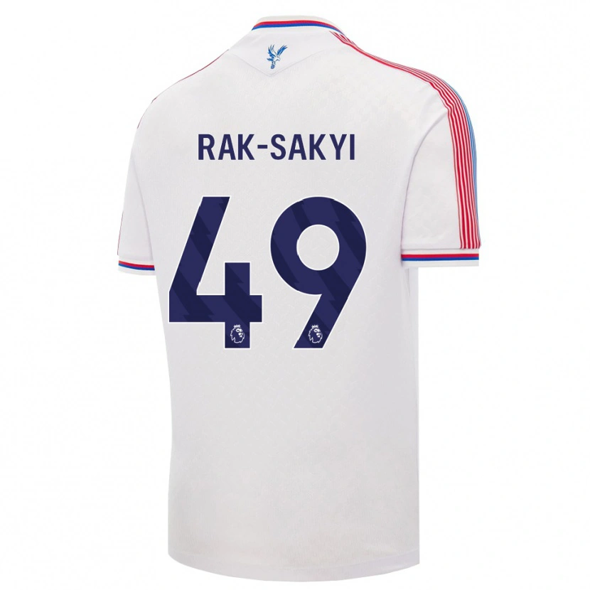 Danxen Kinder Jesurun Rak-Sakyi #49 Weiß Rot Blau Heimtrikot Trikot 2026/27 T-Shirt