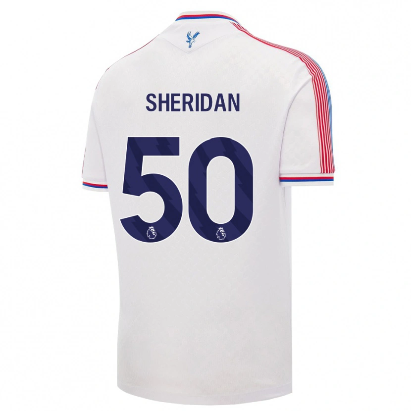 Danxen Kinder Joe Sheridan #50 Weiß Rot Blau Heimtrikot Trikot 2026/27 T-Shirt
