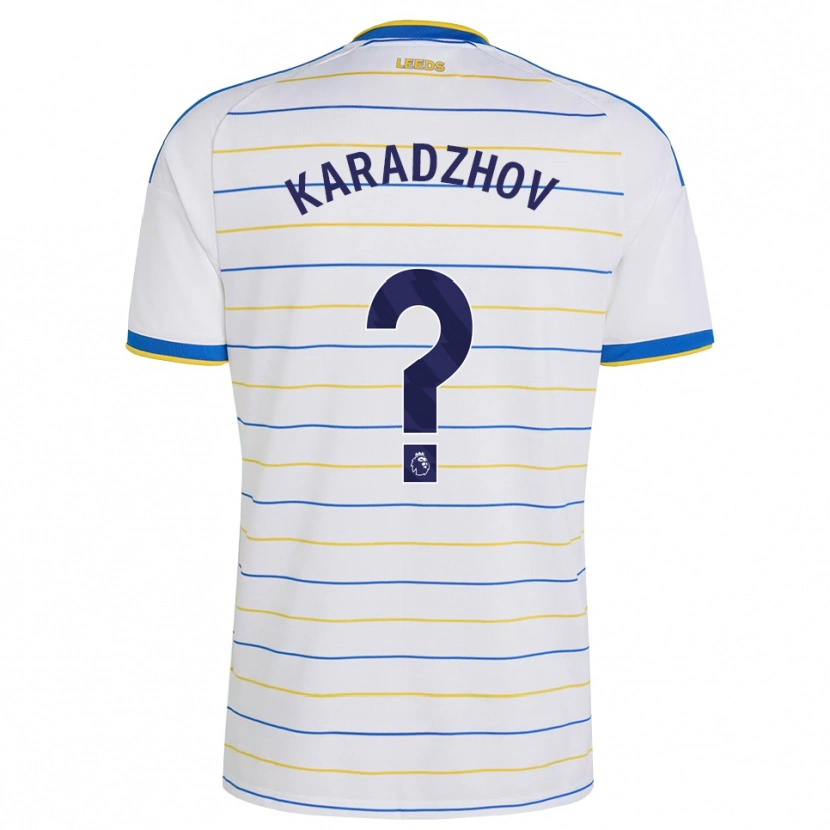Danxen Kinder Viktor Karadzhov #0 Rot Gelb Blau Heimtrikot Trikot 2026/27 T-Shirt
