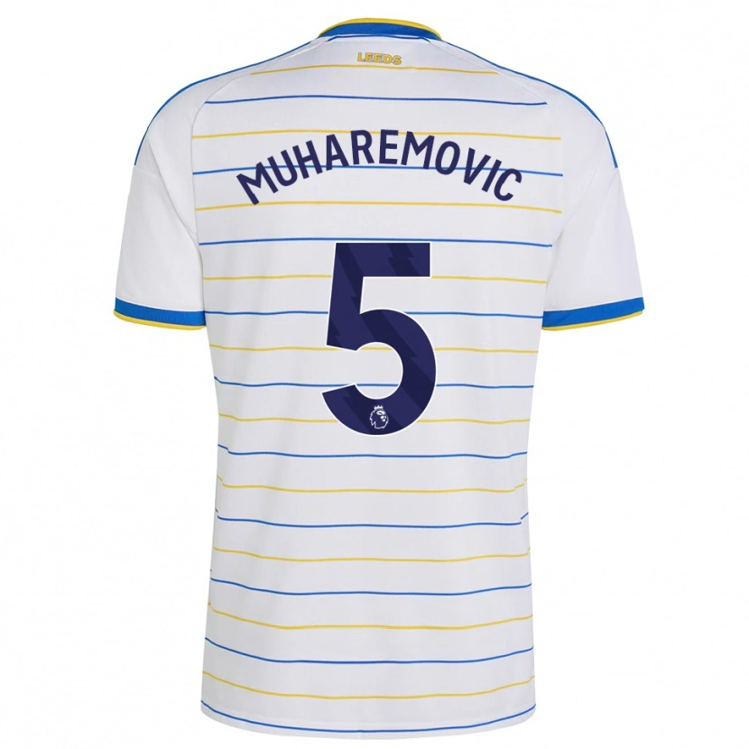 Danxen Kinder Tarik Muharemović #5 Rot Gelb Blau Heimtrikot Trikot 2026/27 T-Shirt
