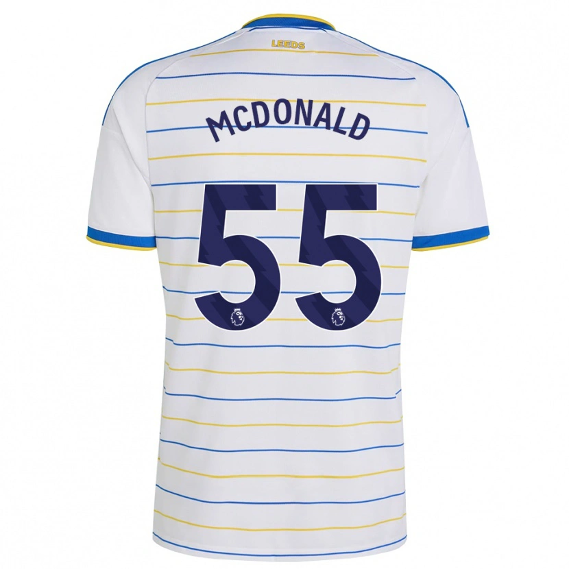 Danxen Kinder Josh Mcdonald #55 Rot Gelb Blau Heimtrikot Trikot 2026/27 T-Shirt