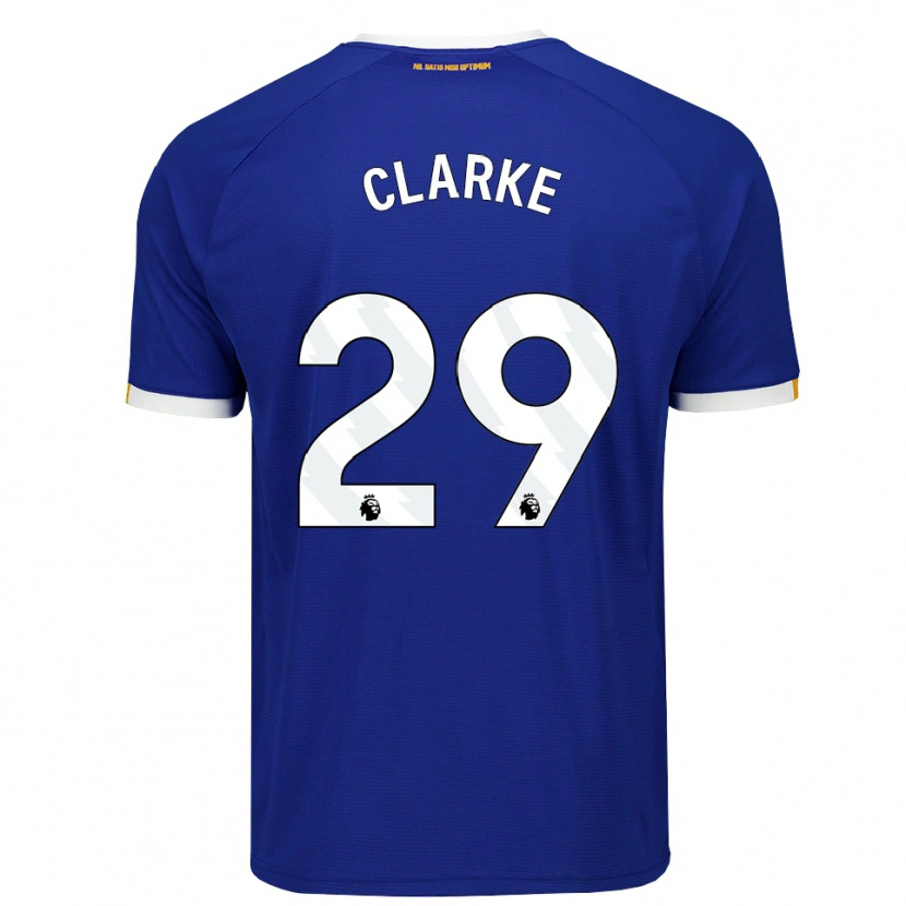 Danxen Kinder Abbey Clarke #29 Blau Weiß Gelb Heimtrikot Trikot 2026/27 T-Shirt