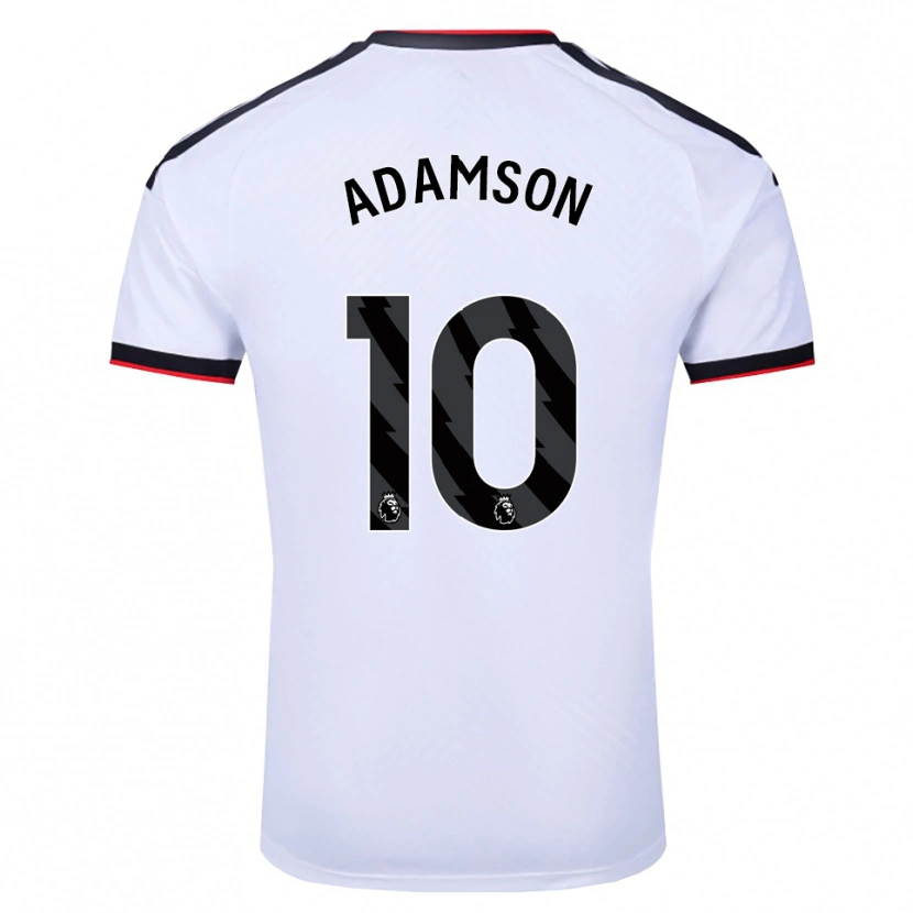 Danxen Kinder Sasha Adamson #10 Weiß Schwarz Rot Heimtrikot Trikot 2026/27 T-Shirt