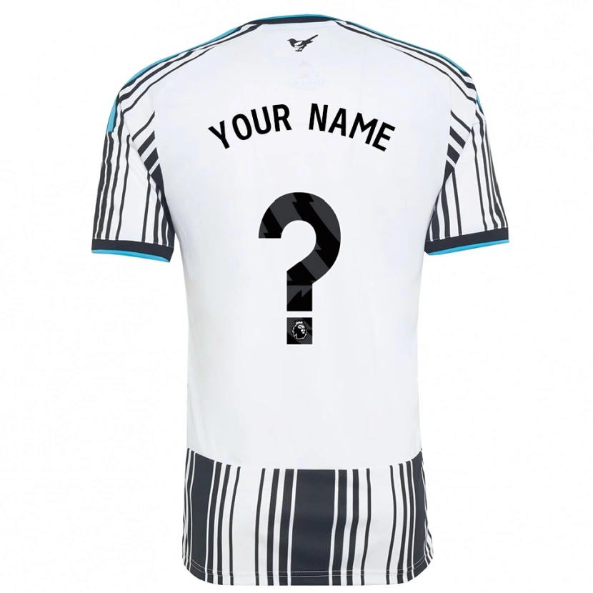 Danxen Kinder Ihren Namen #0 Himmelsblau Schwarz Weiß Heimtrikot Trikot 2026/27 T-Shirt