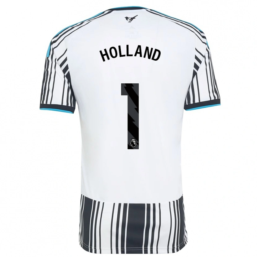 Danxen Kinder Oliver Holland #1 Himmelsblau Schwarz Weiß Heimtrikot Trikot 2026/27 T-Shirt