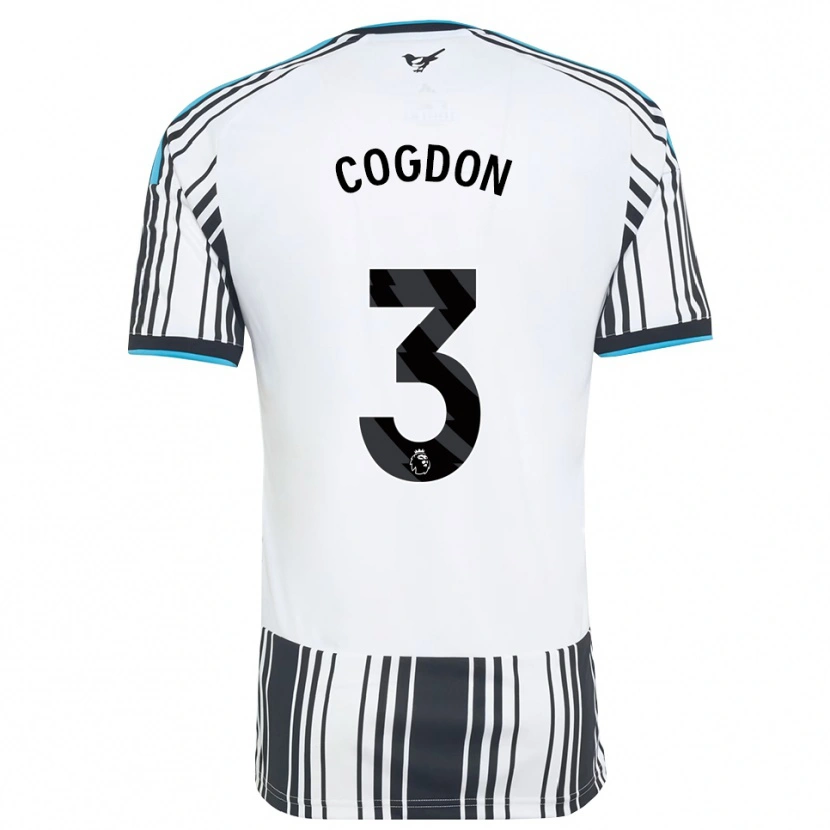 Danxen Kinder Jude Cogdon #3 Himmelsblau Schwarz Weiß Heimtrikot Trikot 2026/27 T-Shirt