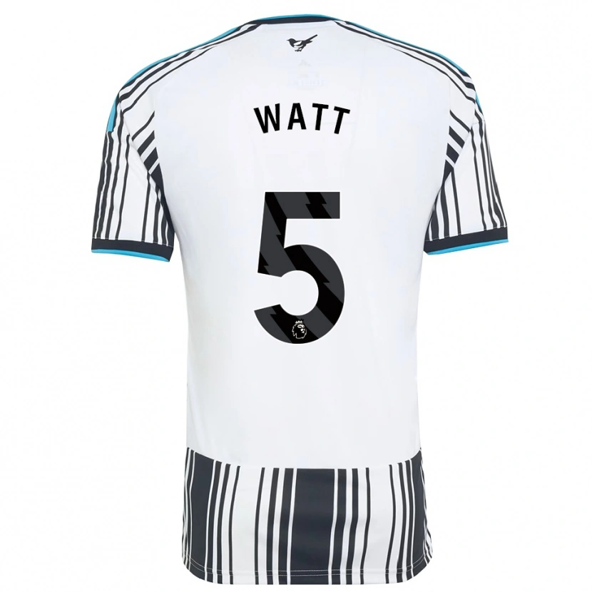 Danxen Kinder Olivia Watt #5 Himmelsblau Schwarz Weiß Heimtrikot Trikot 2026/27 T-Shirt