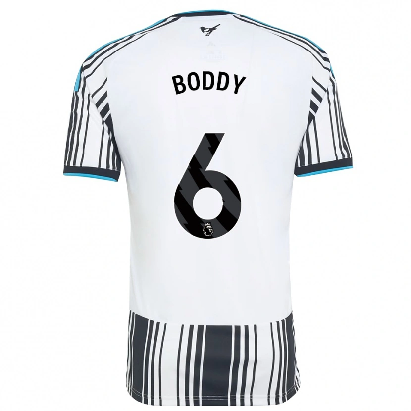 Danxen Kinder Elysia Boddy #6 Himmelsblau Schwarz Weiß Heimtrikot Trikot 2026/27 T-Shirt