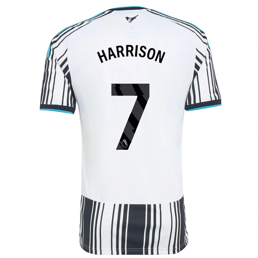 Danxen Kinder Alfie Harrison #7 Himmelsblau Schwarz Weiß Heimtrikot Trikot 2026/27 T-Shirt