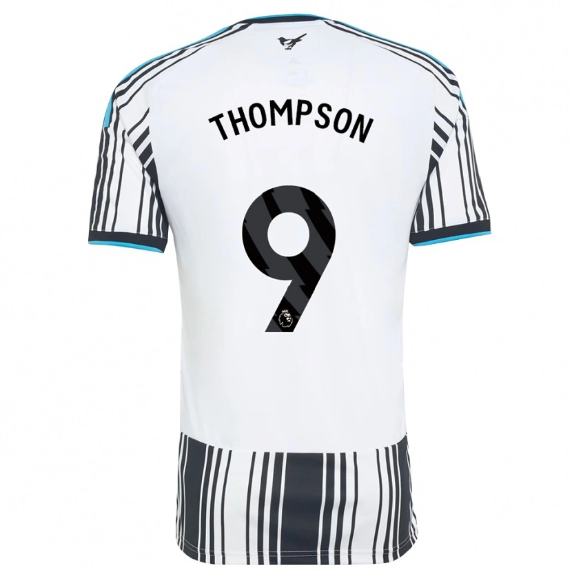 Danxen Kinder Kyran Thompson #9 Himmelsblau Schwarz Weiß Heimtrikot Trikot 2026/27 T-Shirt