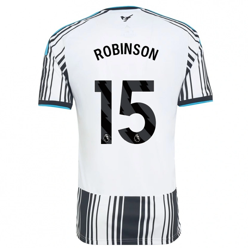 Danxen Kinder Charlie Robinson #15 Himmelsblau Schwarz Weiß Heimtrikot Trikot 2026/27 T-Shirt